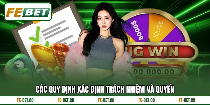Các quy định xác định trách nhiệm và quyền
