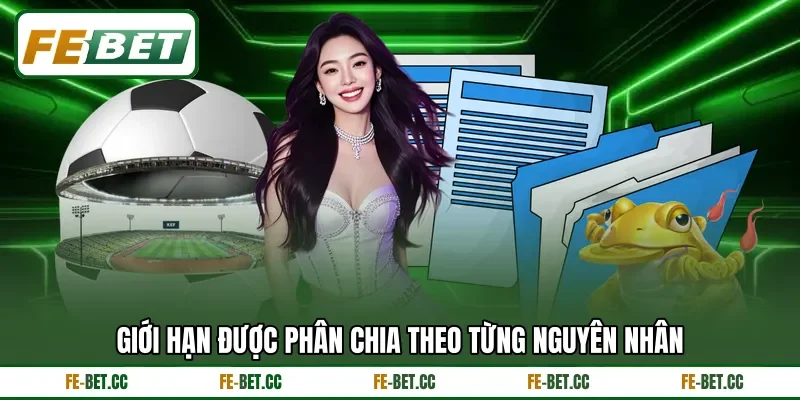 Giới hạn được phân chia theo từng nguyên nhân