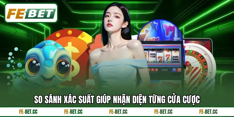 So sánh xác suất giúp nhận diện từng cửa cược