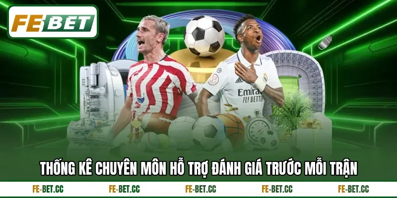 Thống kê chuyên môn hỗ trợ đánh giá trước mỗi trận Thống kê chuyên môn hỗ trợ đánh giá trước mỗi trận